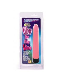 Glow With The Flow Vibrator 6" - Pink