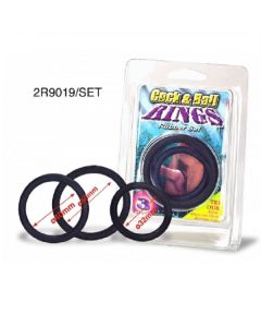 Cock & Ball Rings Rubber Ring by NMC