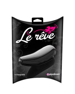 Le Reve Curve Vibrator Black Rechargeable by Pipedream Products