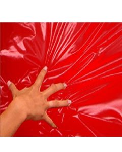 Lack - Rødt vinyl laken 