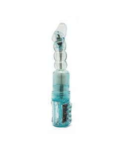 Perpetual Position Squirmy Vibrator Seagreen 6" by NMC